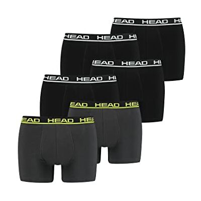 HEAD 12 x Pack Men's Boxer Shorts with Elastic Waistband - Publicité HEAD 12 x Pack Men's Boxer Shorts with Elastic Waistband - Publicité