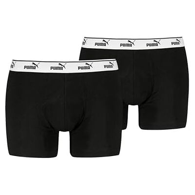 Puma Boxer Elements pour Homme (Lot de 2), Noir, XL - Publicité Puma Boxer Elements pour Homme (Lot de 2), Noir, XL - Publicité