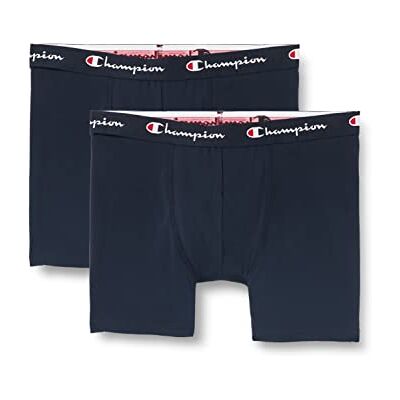 Champion Core Trunk X2 Boxeur ajusté, Bleu Marine, XL (Lot de 2) Hommes - Publicité Champion Core Trunk X2 Boxeur ajusté, Bleu Marine, XL (Lot de 2) Hommes - Publicité