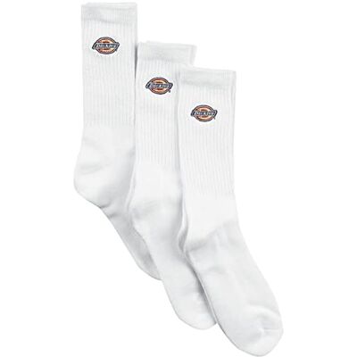 Dickies Valley Groove Lot De 3 Unisexe Chaussettes blanc EU 39-42 - Publicité Dickies Valley Groove Lot De 3 Unisexe Chaussettes blanc EU 39-42 - Publicité