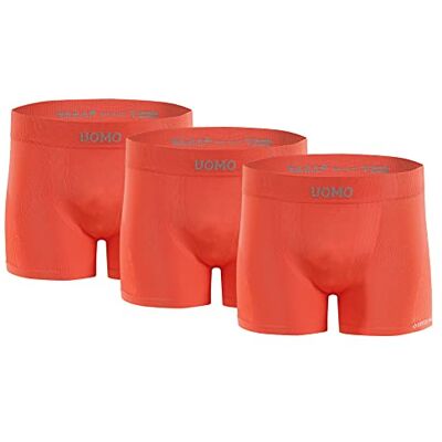 sesto senso 3 Paires Boxer Hommes sans Couture Rétro Caleçons Slips Confortable Trunks Basique Culotte sous-vêtements Uomo - Publicité sesto senso 3 Paires Boxer Hommes sans Couture Rétro Caleçons Slips Confortable Trunks Basique Culotte sous-vêtements Uomo - Publicité
