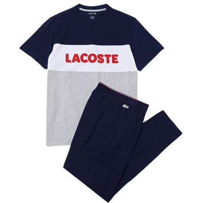 Lacoste Ensemble de Pyjama Homme - Publicité Lacoste Ensemble de Pyjama Homme - Publicité