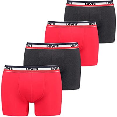 Levis Sportwear Logo Boxer, Caleçons pour des Hommes, Red/Black, - Publicité Levis Sportwear Logo Boxer, Caleçons pour des Hommes, Red/Black, - Publicité