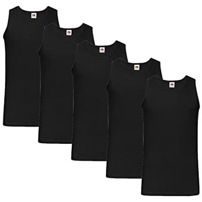 Fruit of the Loom 5-Pack Athletic Mens Débardeur Homme (Lot de 5) - Publicité Fruit of the Loom 5-Pack Athletic Mens Débardeur Homme (Lot de 5) - Publicité