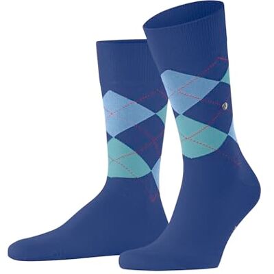 Burlington King M So coton fantaisie 1 paire, Chaussettes Homme, Bleu Kornblau 6040, 40-46 - Publicité Burlington King M So coton fantaisie 1 paire, Chaussettes Homme, Bleu Kornblau 6040, 40-46 - Publicité