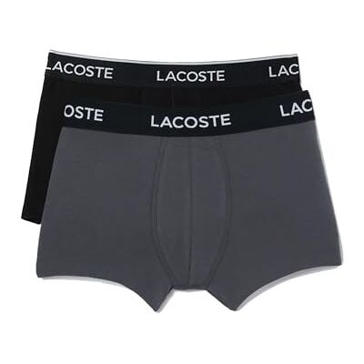 Lacoste BOXER PACK DE 2 COURTS CORE PERFORMANCE NOIR/FONTE - Publicité Lacoste BOXER PACK DE 2 COURTS CORE PERFORMANCE NOIR/FONTE - Publicité