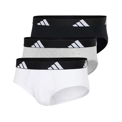 Adidas Slips pour Hommes (3 Pack) Active Flex Cotton Slips - Publicité Adidas Slips pour Hommes (3 Pack) Active Flex Cotton Slips - Publicité