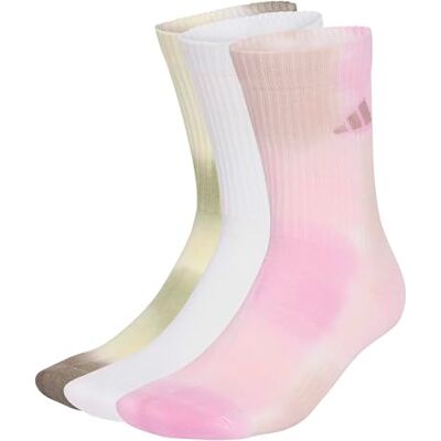 Adidas Mixte Tie Dye Sock 3 Pair Pack Socks, MULTICOLOR/white/Dual Indigo, M - Publicité Adidas Mixte Tie Dye Sock 3 Pair Pack Socks, MULTICOLOR/white/Dual Indigo, M - Publicité