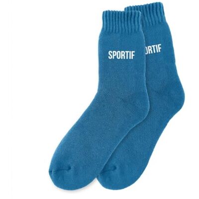STC Chaussettes hiver homme sportif - Publicité STC Chaussettes hiver homme sportif - Publicité