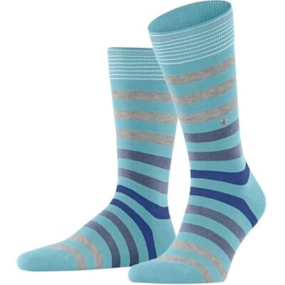 Burlington Blackpool M So coton fantaisie 1 paire, Chaussettes Homme, Bleu Key Largo 6852, 40-46 - Publicité Burlington Blackpool M So coton fantaisie 1 paire, Chaussettes Homme, Bleu Key Largo 6852, 40-46 - Publicité