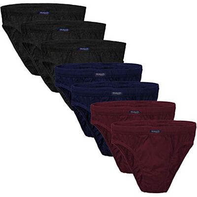 BRUBAKER Slip Homme Lot de 7 Coton 100% - Publicité BRUBAKER Slip Homme Lot de 7 Coton 100% - Publicité