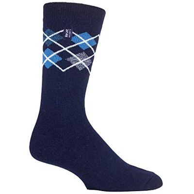 HEAT HOLDERS Ultra Lite Homme Fines et Chaudes Polaire Hiver Chaussettes Thermiques (39-45 Eur, Jay Navy Argyle) - Publicité HEAT HOLDERS Ultra Lite Homme Fines et Chaudes Polaire Hiver Chaussettes Thermiques (39-45 Eur, Jay Navy Argyle) - Publicité