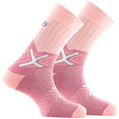 Thyo Lot de 2 paires de chaussettes en coton RANDO CONCEPT - Publicité Thyo Lot de 2 paires de chaussettes en coton RANDO CONCEPT - Publicité