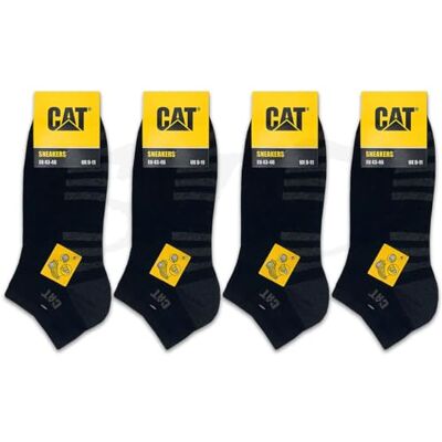 CAT Caterpillar Lot de 12 paires de chaussettes de travail légères Tailles 39-42, 43-46, 47-50 Chaussettes fines renforcées à la cheville Noir ou blanc Coton peigné - Publicité CAT Caterpillar Lot de 12 paires de chaussettes de travail légères Tailles 39-42, 43-46, 47-50 Chaussettes fines renforcées à la cheville Noir ou blanc Coton peigné - Publicité