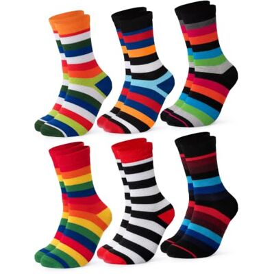 Occulto chaussettes fantasie homme lot de 6 (modèle: ) - Publicité Occulto chaussettes fantasie homme lot de 6 (modèle: ) - Publicité