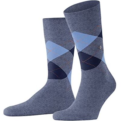 Burlington King M So coton fantaisie 1 paire, Chaussettes Homme, Bleu Turquoise 6664, 40-46 - Publicité Burlington King M So coton fantaisie 1 paire, Chaussettes Homme, Bleu Turquoise 6664, 40-46 - Publicité
