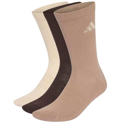 Adidas Mixte Cushioned Sportswear Crew Socks 3 Pair Pack Socks, Crystal Linen/Aurora Coffee/chalky brown, XXL - Publicité Adidas Mixte Cushioned Sportswear Crew Socks 3 Pair Pack Socks, Crystal Linen/Aurora Coffee/chalky brown, XXL - Publicité