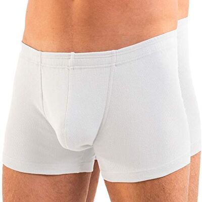 HERMKO 8900 Pack de 2 Boxers sans Coutures avec Bordures Homme - Publicité HERMKO 8900 Pack de 2 Boxers sans Coutures avec Bordures Homme - Publicité