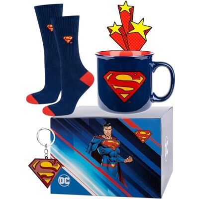 soxo DC Comics Batman Cadeau Chaussettes Homme & Tasse & Porte-clés 40-45 Socks Hautes En Coton, Motif Héros Fantaisie - Publicité soxo DC Comics Batman Cadeau Chaussettes Homme & Tasse & Porte-clés 40-45 Socks Hautes En Coton, Motif Héros Fantaisie - Publicité