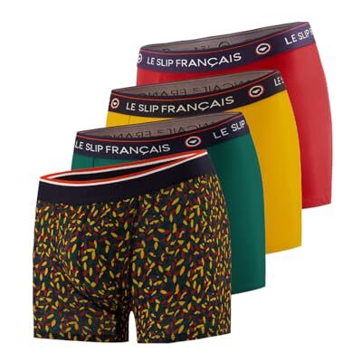 Le Slip Français Redoutablequatro sous-vêtement Homme (Lot de 4) - Publicité Le Slip Français Redoutablequatro sous-vêtement Homme (Lot de 4) - Publicité