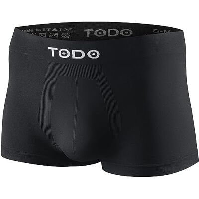 TODO Lot de 1 à 3 boxers de sport élastiques pour homme Respirants, légers, sans frottements (Taille S à 3XL), 1 x noir., S-M - Publicité TODO Lot de 1 à 3 boxers de sport élastiques pour homme Respirants, légers, sans frottements (Taille S à 3XL), 1 x noir., S-M - Publicité
