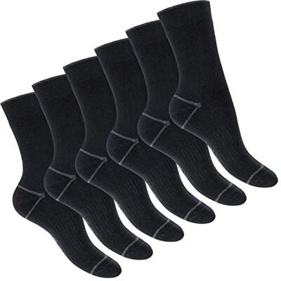 Footstar Lot de 6 paires de chaussettes thermiques EVERYDAY noir - Publicité Footstar Lot de 6 paires de chaussettes thermiques EVERYDAY noir - Publicité