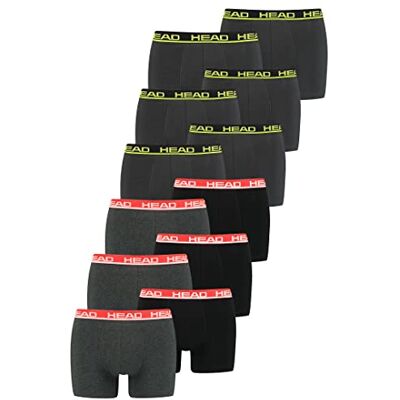 HEAD Boxer Short sous-vêtement Homme (Lot de 4) - Publicité HEAD Boxer Short sous-vêtement Homme (Lot de 4) - Publicité