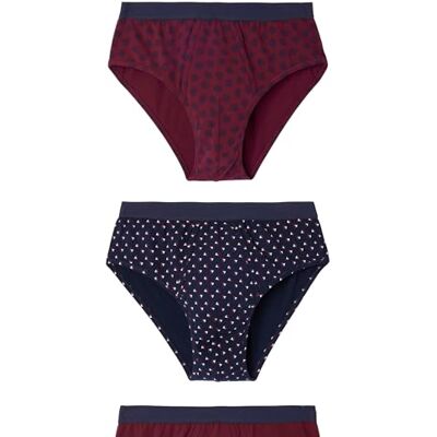 Damart Lot De 3 Slips Ouverts Homme Rouge Imprimé Taille XL (102-109) - Publicité Damart Lot De 3 Slips Ouverts Homme Rouge Imprimé Taille XL (102-109) - Publicité