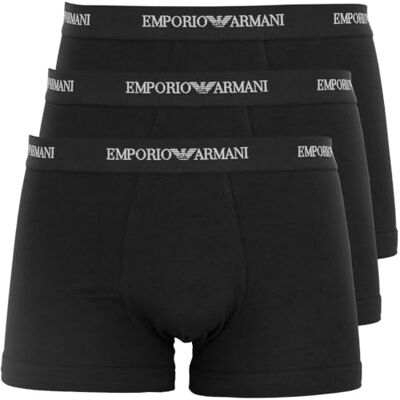 Emporio Armani 3-Pack Boxer Boxeur ajusté Homme (Lot de 3) - Publicité Emporio Armani 3-Pack Boxer Boxeur ajusté Homme (Lot de 3) - Publicité