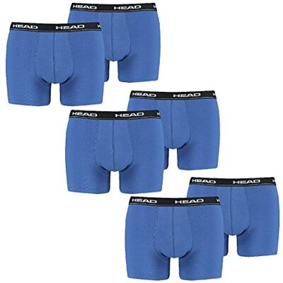 HEAD 6 Lot de Boxer Hommes Boxer Basic Pantalon sous-Vêtements - Publicité HEAD 6 Lot de Boxer Hommes Boxer Basic Pantalon sous-Vêtements - Publicité
