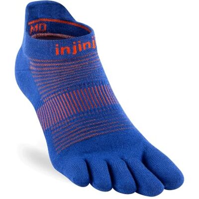 Injinji Unisex Run Lightweight No-Show Chaussettes, sapphire, 40.5 41 42 43 44 - Publicité Injinji Unisex Run Lightweight No-Show Chaussettes, sapphire, 40.5 41 42 43 44 - Publicité