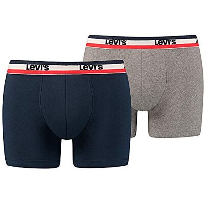 Levis 200sf Sprtswr Logo Color Boxer Brief 2p (Lot de 2) Homme - Publicité Levis 200sf Sprtswr Logo Color Boxer Brief 2p (Lot de 2) Homme - Publicité