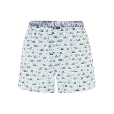 ARTHUR Caleçon Homme Bateau en Bouteille, Taille L - Publicité ARTHUR Caleçon Homme Bateau en Bouteille, Taille L - Publicité