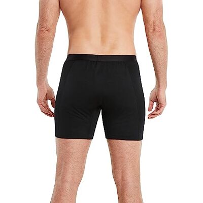 FINN Boxer Anti-Transpiration Homme Protection Contre Les Taches de Sueur et Les Odeurs de Transpiration Caleçon Contre la Forte Transpiration des Fesses Noir XXL - Publicité FINN Boxer Anti-Transpiration Homme Protection Contre Les Taches de Sueur et Les Odeurs de Transpiration Caleçon Contre la Forte Transpiration des Fesses Noir XXL - Publicité
