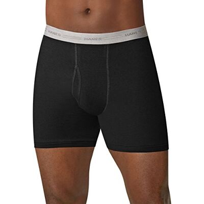 Hanes Men's 5-Pack FreshIQ Boxer with ComfortFlex Waistband Brief, Black/Grey, - Publicité Hanes Men's 5-Pack FreshIQ Boxer with ComfortFlex Waistband Brief, Black/Grey, - Publicité