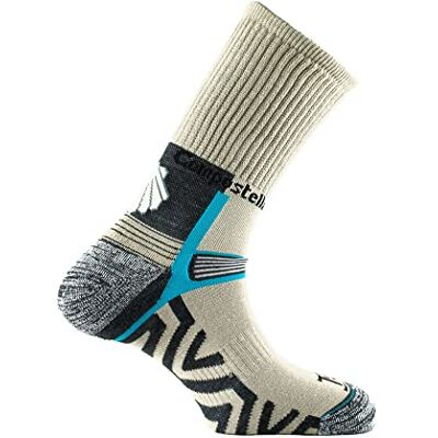 Thyo Mi-chaussettes chemin de Compostelle MADE IN FRANCE - Publicité Thyo Mi-chaussettes chemin de Compostelle MADE IN FRANCE - Publicité
