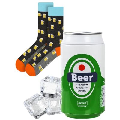soxo Biere Cadeau Original Canette Chaussettes Homme Fantaisie 40-45 Socks Hautes En Coton, Motif Bierre Drôle, Idée Utile Pour Anniversaire - Publicité soxo Biere Cadeau Original Canette Chaussettes Homme Fantaisie 40-45 Socks Hautes En Coton, Motif Bierre Drôle, Idée Utile Pour Anniversaire - Publicité
