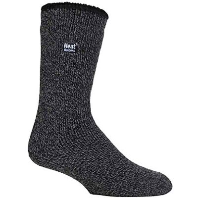 HEAT HOLDERS Homme Epaisse Thermique Laine Merinos Chaussettes (39/45, Black (Merino)) - Publicité HEAT HOLDERS Homme Epaisse Thermique Laine Merinos Chaussettes (39/45, Black (Merino)) - Publicité