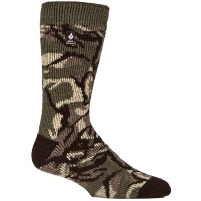 HEAT HOLDERS SOCKSHOP Mens 2.3 TOG À motifs et uni Chaussettes thermiques Paquet de 1 - Publicité HEAT HOLDERS SOCKSHOP Mens 2.3 TOG À motifs et uni Chaussettes thermiques Paquet de 1 - Publicité
