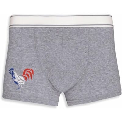 La French Touch Boxer Homme Humour Le Coq Français Confectionné en France Caleçon Homme Drole et Rigolo Cadeau Humour Anniversaire Original - Publicité La French Touch Boxer Homme Humour Le Coq Français Confectionné en France Caleçon Homme Drole et Rigolo Cadeau Humour Anniversaire Original - Publicité