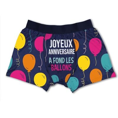 STC Boxer Anniversaire Taille m - Publicité STC Boxer Anniversaire Taille m - Publicité