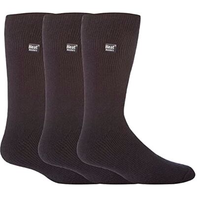 HEAT HOLDERS Lot de 3 Paires Homme Chaussettes Thermiques Anti-Froid Pour Hiver (charbon, 39-45) - Publicité HEAT HOLDERS Lot de 3 Paires Homme Chaussettes Thermiques Anti-Froid Pour Hiver (charbon, 39-45) - Publicité