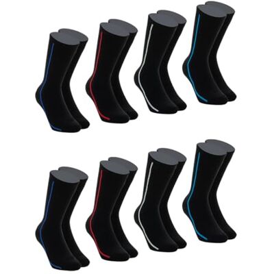 Athena Lot de 8 Paires de Chaussettes Homme Sport Respirantes, Anti-Odeurs, Pointes et Talons Renforcés, Apprêt Antibactérien Label OEKO-TEX® Standard 100 - Publicité Athena Lot de 8 Paires de Chaussettes Homme Sport Respirantes, Anti-Odeurs, Pointes et Talons Renforcés, Apprêt Antibactérien Label OEKO-TEX® Standard 100 - Publicité