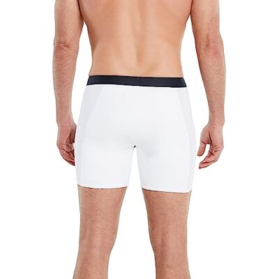 FINN Boxer Anti-Transpiration Homme Protection Contre Les Taches de Sueur et Les Odeurs de Transpiration Caleçon Contre la Forte Transpiration des Fesses Blanc M - Publicité FINN Boxer Anti-Transpiration Homme Protection Contre Les Taches de Sueur et Les Odeurs de Transpiration Caleçon Contre la Forte Transpiration des Fesses Blanc M - Publicité