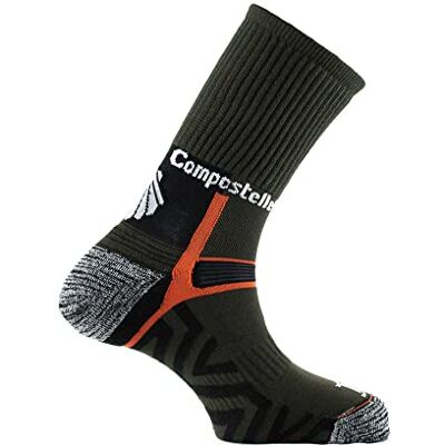 Thyo Mi-chaussettes chemin de Compostelle MADE IN FRANCE - Publicité Thyo Mi-chaussettes chemin de Compostelle MADE IN FRANCE - Publicité