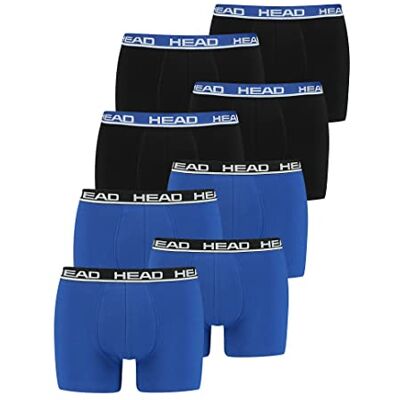 HEAD 8 x Pack Men's Boxer Shorts with Elastic Waistband - Publicité HEAD 8 x Pack Men's Boxer Shorts with Elastic Waistband - Publicité