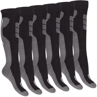 Footstar 6 paires de chaussettes thermiques pour homme En éponge et au design sportif Super douces et chaudes - Publicité Footstar 6 paires de chaussettes thermiques pour homme En éponge et au design sportif Super douces et chaudes - Publicité