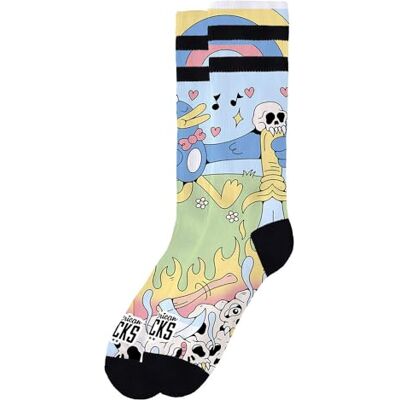American Socks Cute Chaos Crew Socks EU 36-41 - Publicité American Socks Cute Chaos Crew Socks EU 36-41 - Publicité