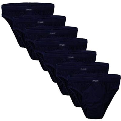 BRUBAKER Slip Homme Lot de 7 Coton 100% Bleu foncé M - Publicité BRUBAKER Slip Homme Lot de 7 Coton 100% Bleu foncé M - Publicité