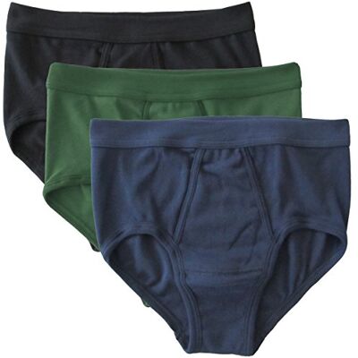 HERMKO 3240 Lot de 3 Slip Homme avec Ouverture Fine côte en 100% Coton Biologique Lavable à 60°C Beaucoup Couleurs, Taille:3 (M), Mehrfarbig (Sortimente):Mix n/BF/o - Publicité HERMKO 3240 Lot de 3 Slip Homme avec Ouverture Fine côte en 100% Coton Biologique Lavable à 60°C Beaucoup Couleurs, Taille:3 (M), Mehrfarbig (Sortimente):Mix n/BF/o - Publicité